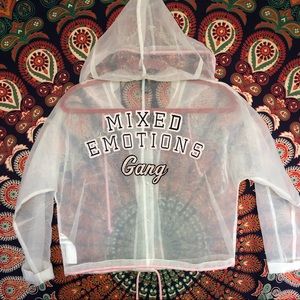 MIXED EMOTIONS SHEER JACKET 💗
